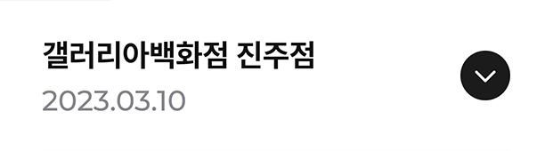 갤러리아백화점 진주점